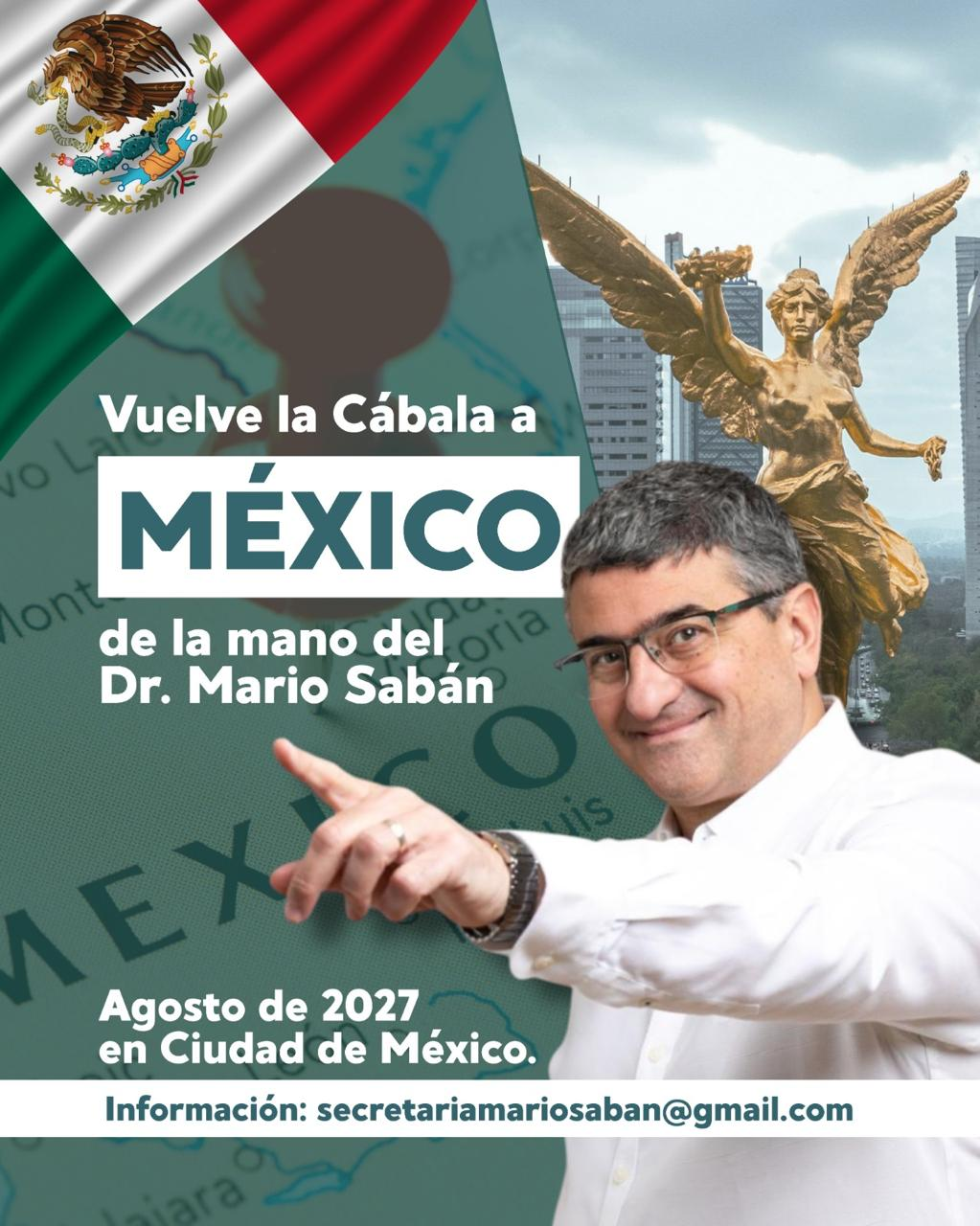 Imagen del seminario El Dr. Mario Sabán regresa a México